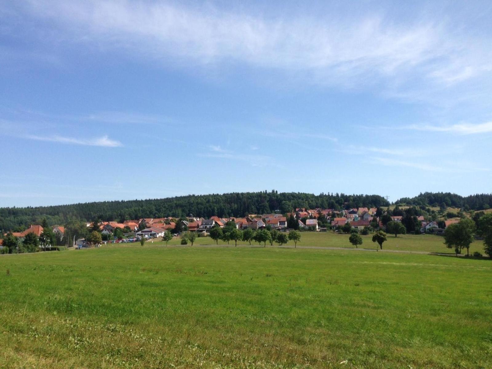 Ferienwohnung Bradatsch Catterfeld Esterno foto
